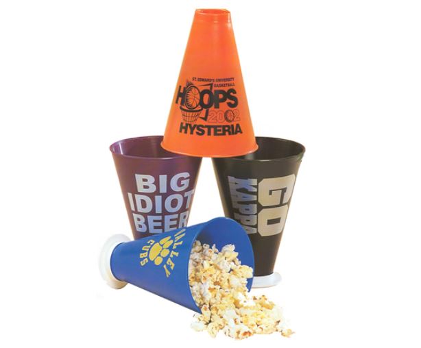 Custom Megaphone with Popcorn Cap main image